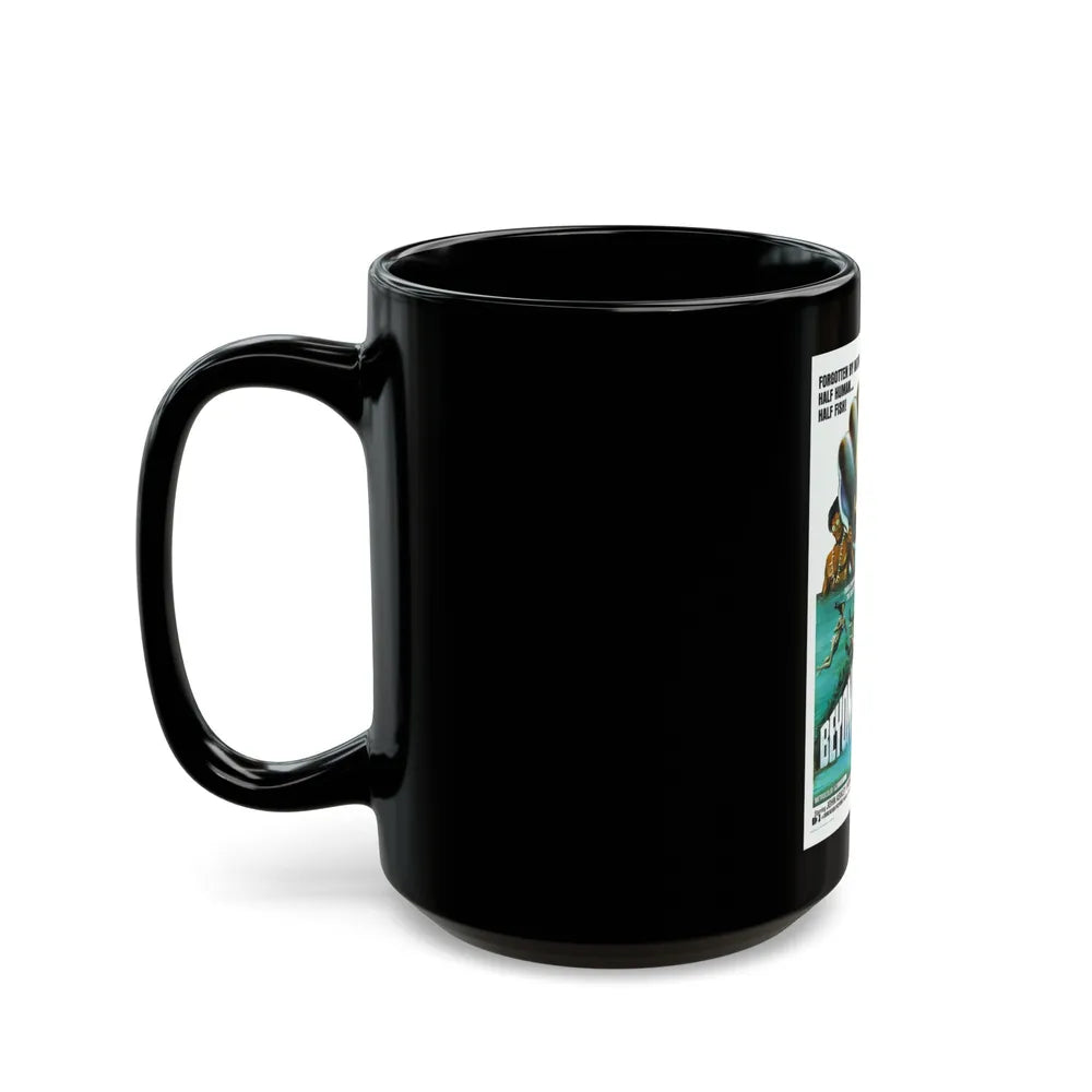 BEYOND ATLANTIS 1973 Movie Poster - Black Coffee Mug-Go Mug Yourself