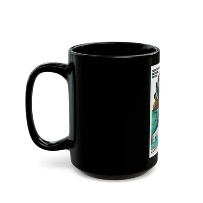 BEYOND ATLANTIS 1973 Movie Poster - Black Coffee Mug-Go Mug Yourself