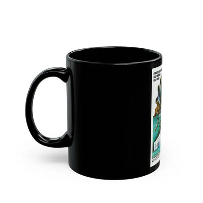 BEYOND ATLANTIS 1973 Movie Poster - Black Coffee Mug-Go Mug Yourself