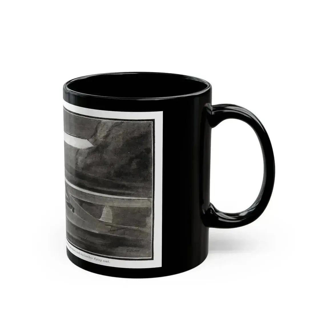 Beyond Control, Liberty magazine, August 13, 1932 - Black Coffee Mug - Go Mug Yourself