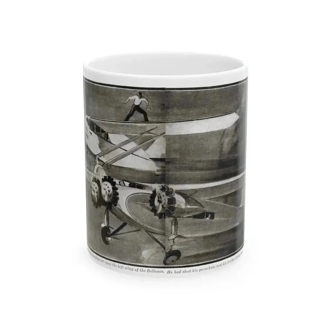 Beyond Control, Liberty magazine, August 13, 1932 - White Coffee Mug 11oz - Go Mug Yourself