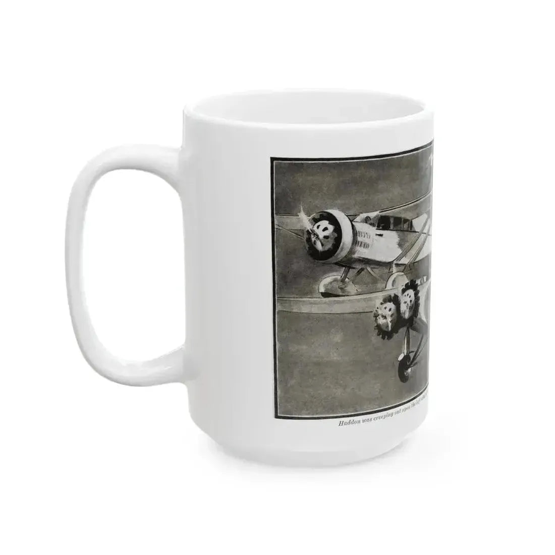 Beyond Control, Liberty magazine, August 13, 1932 - White Coffee Mug - Go Mug Yourself