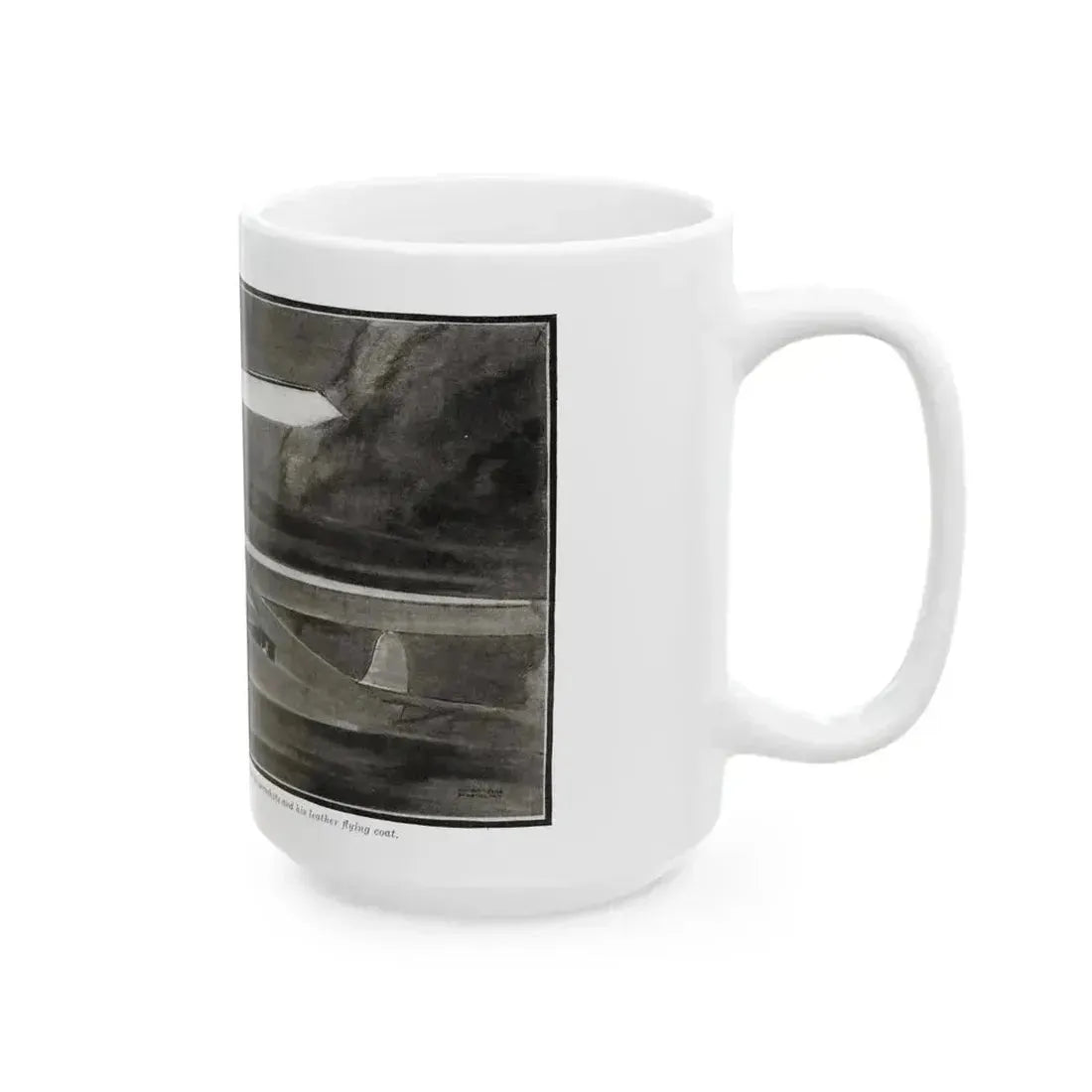 Beyond Control, Liberty magazine, August 13, 1932 - White Coffee Mug - Go Mug Yourself