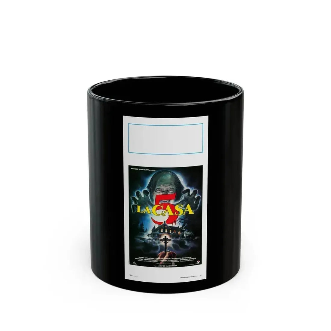 BEYOND DARKNESS 1990 Movie Poster - Black Coffee Mug 11oz - Go Mug Yourself