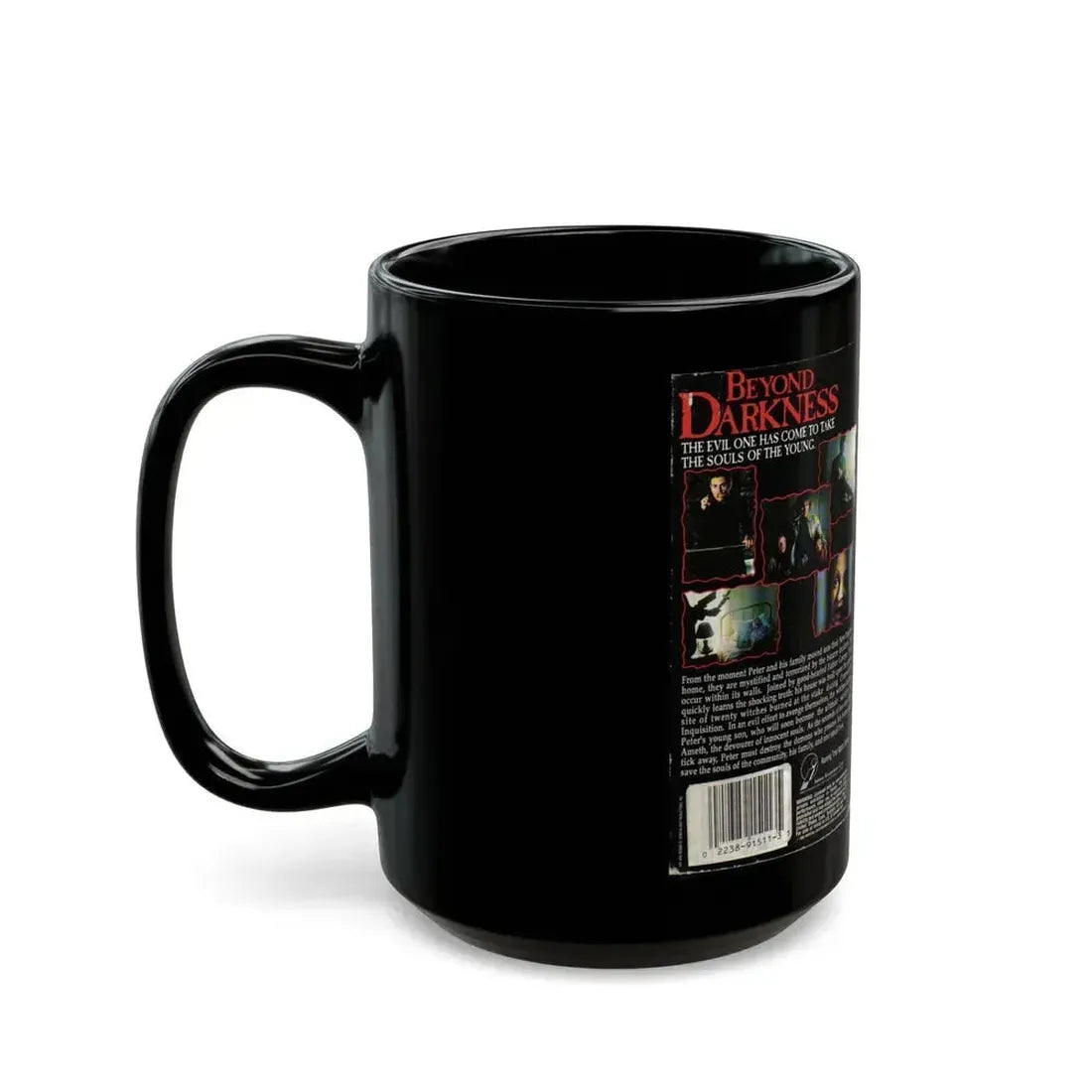 BEYOND DARKNESS (VHS COVER) - Black Coffee Mug - Go Mug Yourself