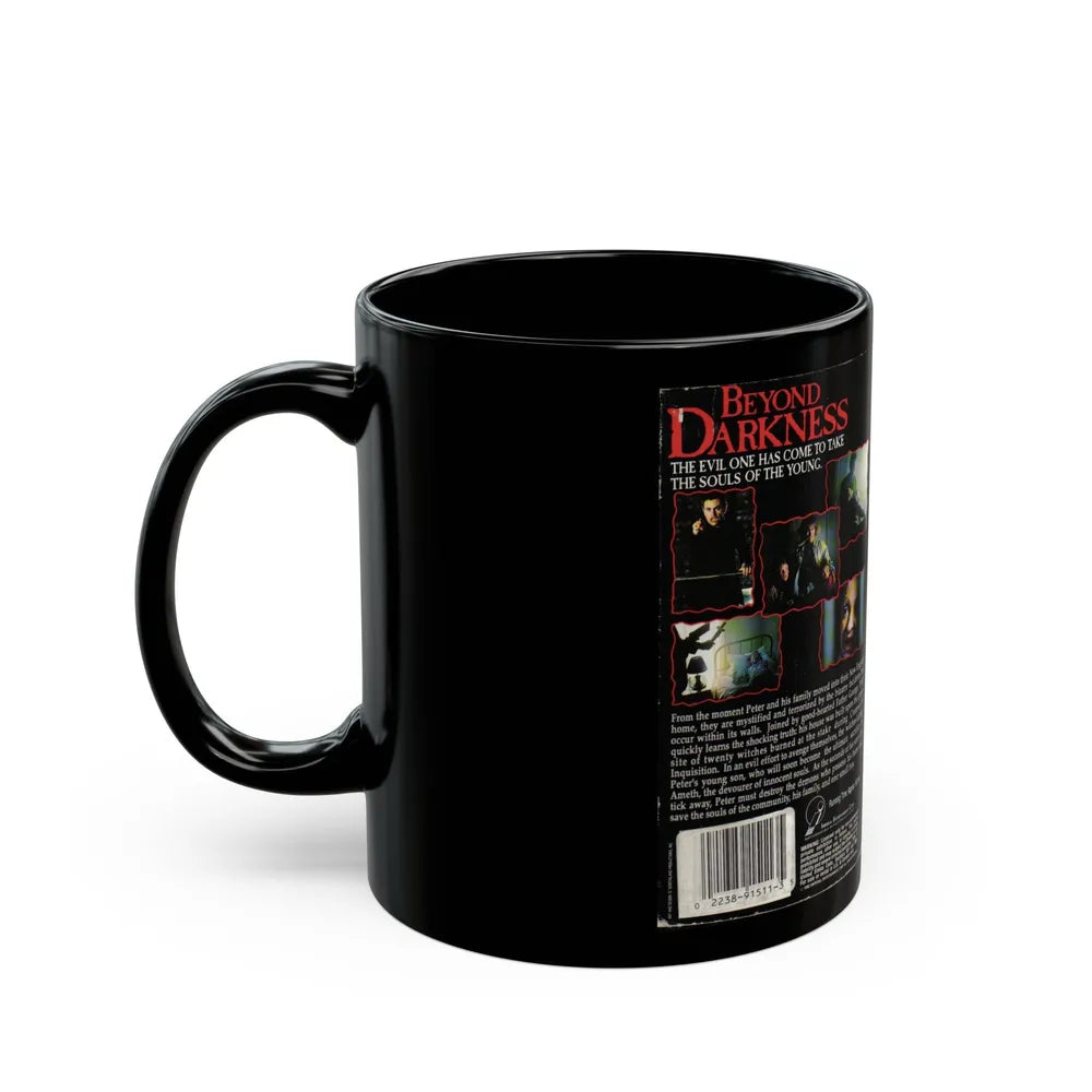 BEYOND DARKNESS (VHS COVER) - Black Coffee Mug-Go Mug Yourself