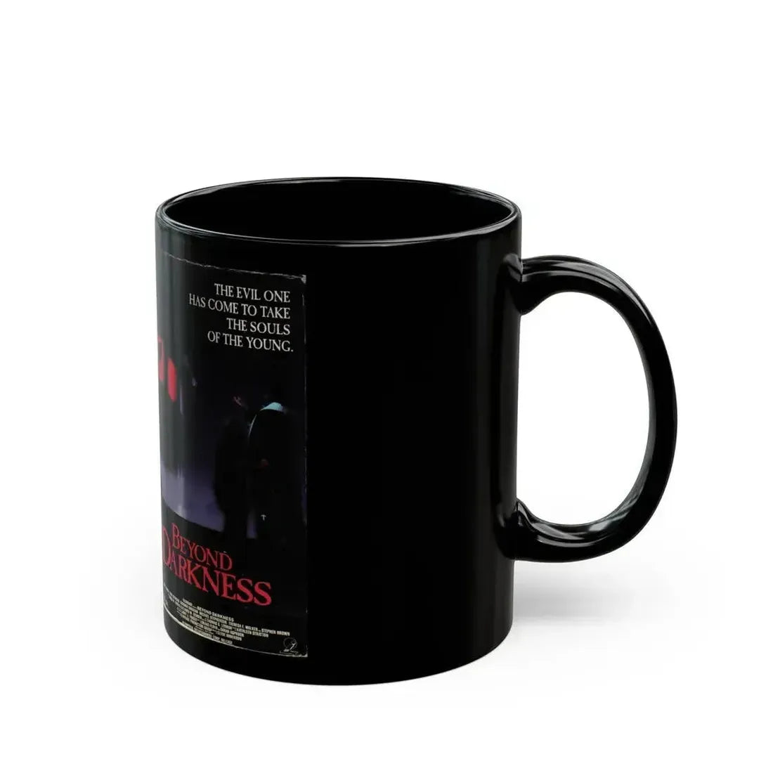 BEYOND DARKNESS (VHS COVER) - Black Coffee Mug - Go Mug Yourself