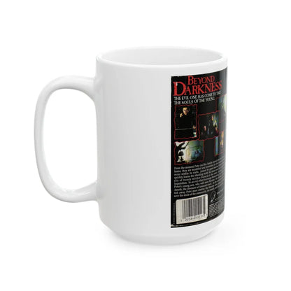 BEYOND DARKNESS (VHS COVER) - White Coffee Mug-Go Mug Yourself