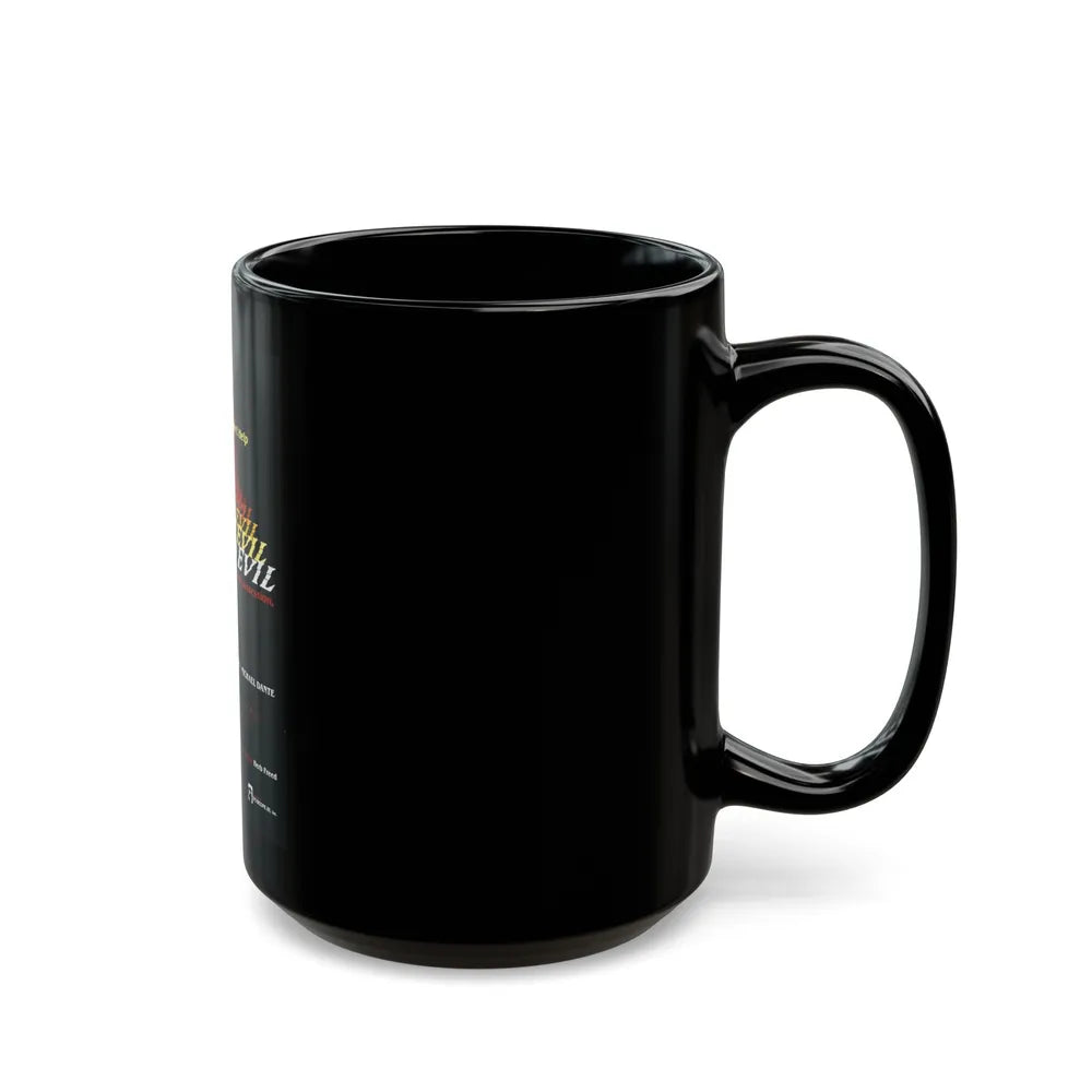 BEYOND EVIL (TEASER) 1980 Movie Poster - Black Coffee Mug-Go Mug Yourself