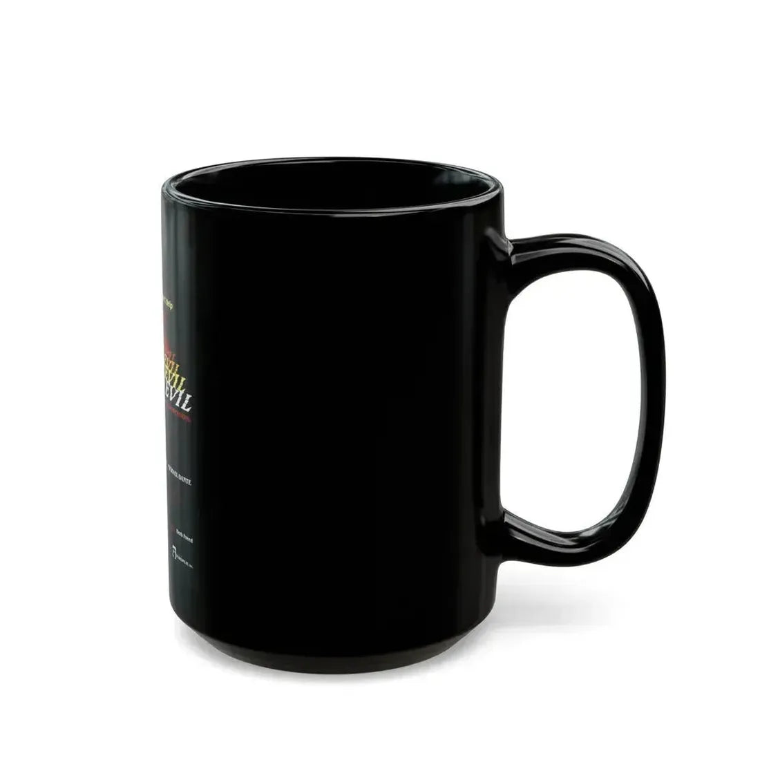 BEYOND EVIL (TEASER) 1980 Movie Poster - Black Coffee Mug - Go Mug Yourself