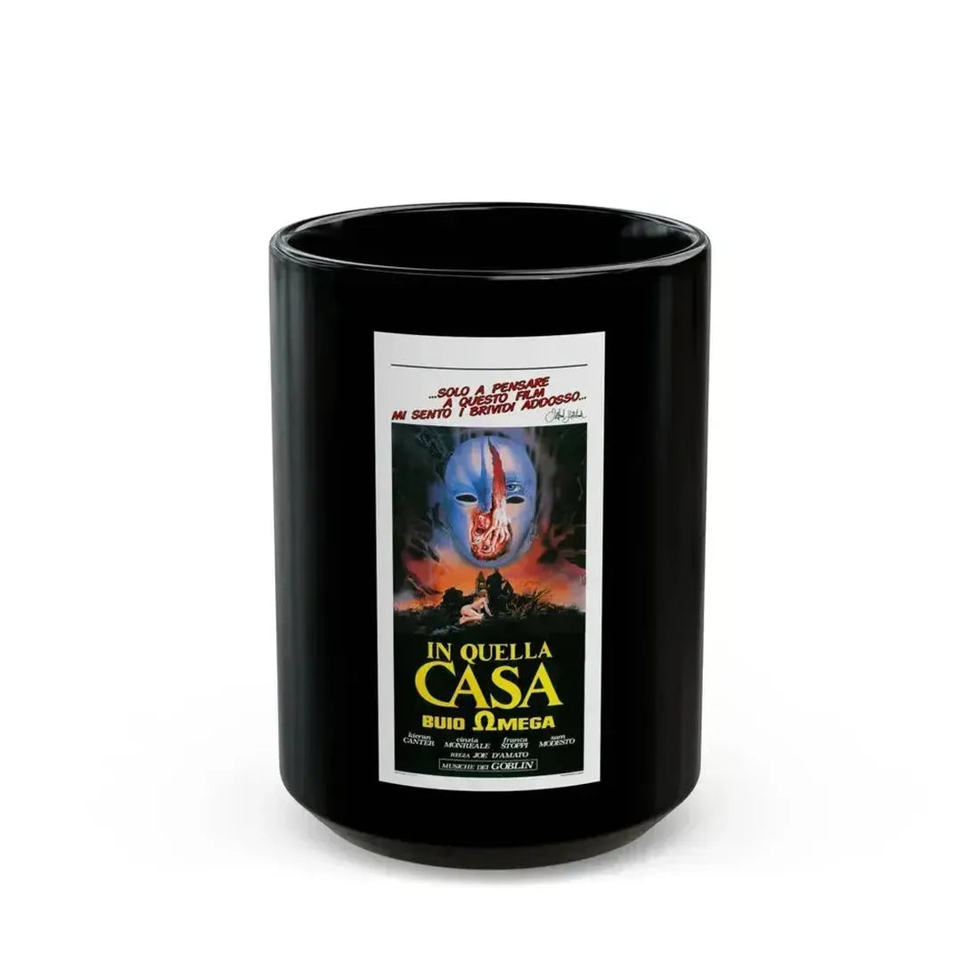 BEYOND THE DARKNESS (SPAIN) 1979 Movie Poster - Black Coffee Mug 15oz - Go Mug Yourself