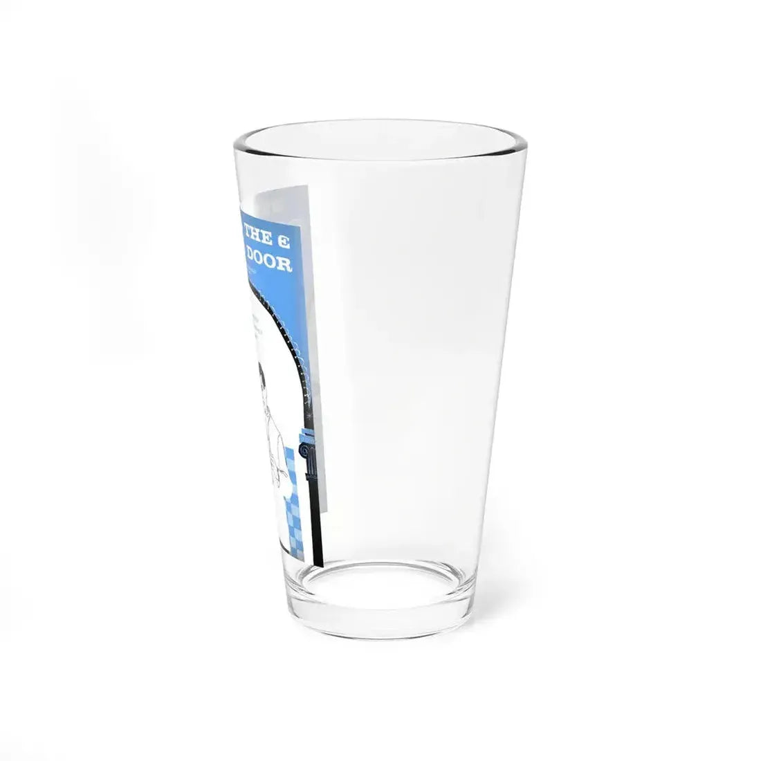 Beyond The Doctor's Door, Redbook, February 1957 (Magazine Illustration) Pint Glass 16oz - Go Mug Yourself