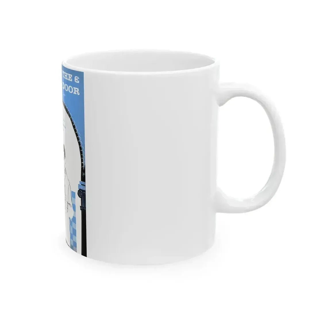 Beyond The Doctor's Door, Redbook, February 1957 - White Coffee Mug - Go Mug Yourself