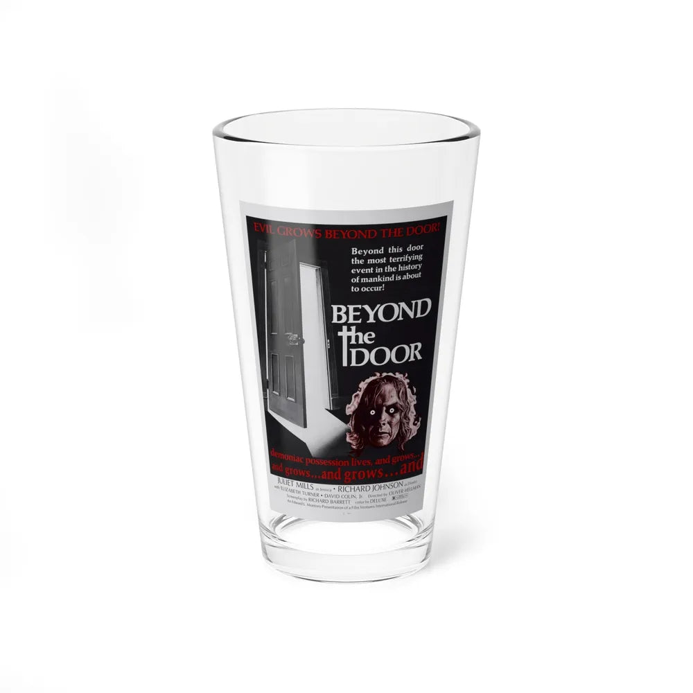 BEYOND THE DOOR 1974 Movie Poster - Pint Glass 16oz-16oz-Go Mug Yourself