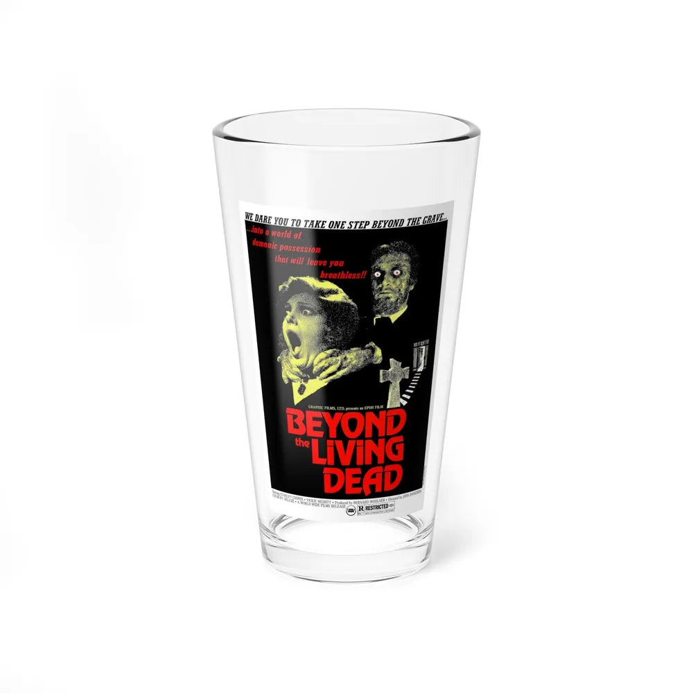 BEYOND THE LIVING DEAD (THE HANGING WOMAN) 1973 Movie Poster - Pint Glass 16oz-16oz-Go Mug Yourself