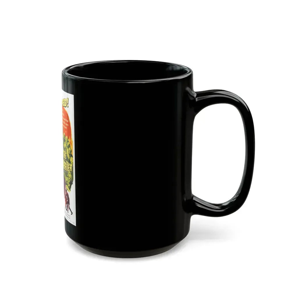 BEYOND THE TIME BARRIER 1960 Movie Poster - Black Coffee Mug - Go Mug Yourself