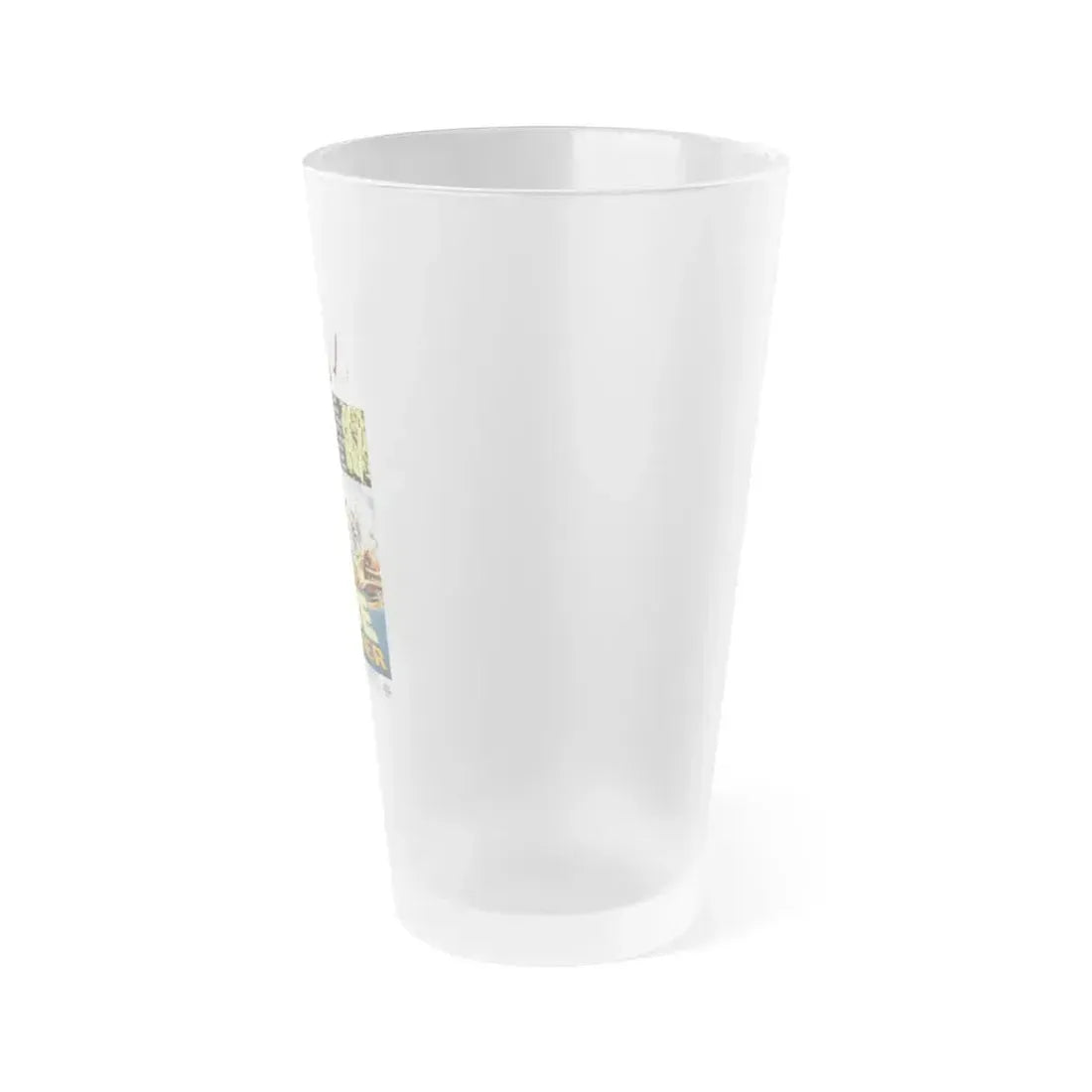 BEYOND THE TIME BARRIER (2) 1960 Movie Poster - Frosted Pint Glass 16oz - Go Mug Yourself