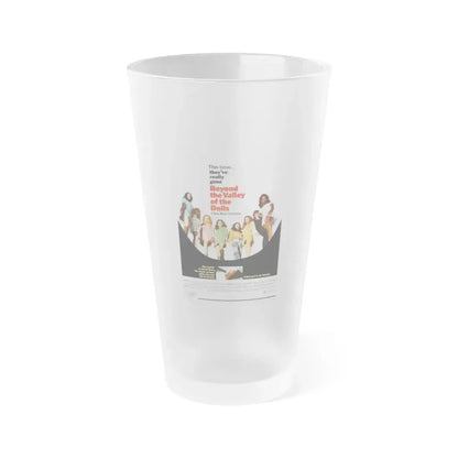 BEYOND THE VALLEY OF THE DOLLS 1970 Movie Poster - Frosted Pint Glass 16oz Default Title - Go Mug Yourself
