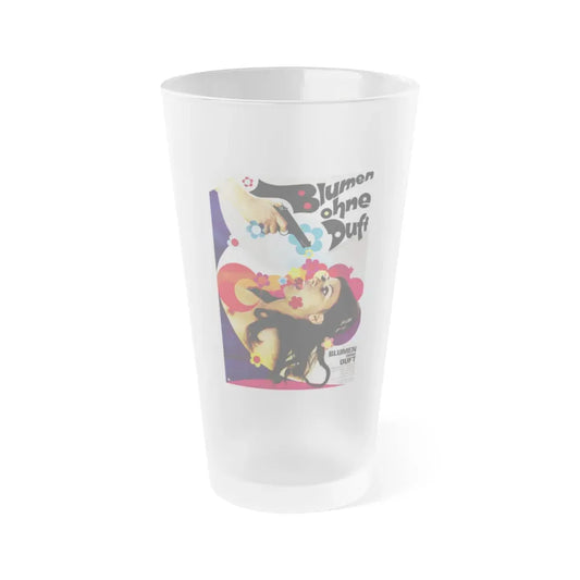 BEYOND THE VALLEY OF THE DOLLS (GERMAN) 1970 Movie Poster - Frosted Pint Glass 16oz Default Title - Go Mug Yourself