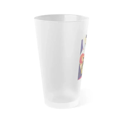 BEYOND THE VALLEY OF THE DOLLS (GERMAN) 1970 Movie Poster - Frosted Pint Glass 16oz - Go Mug Yourself