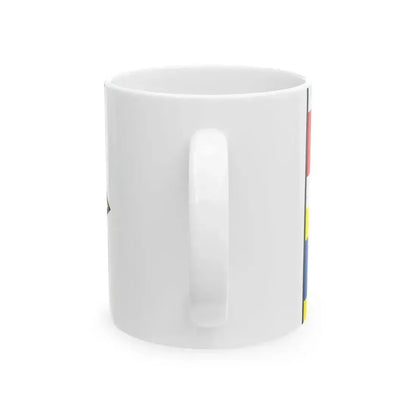 Bezovce Sobrance Flag (Slovakia) White Coffee Mug - Go Mug Yourself