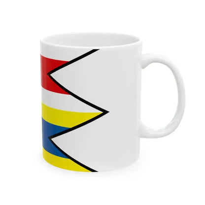 Bezovce Sobrance Flag (Slovakia) White Coffee Mug - Go Mug Yourself