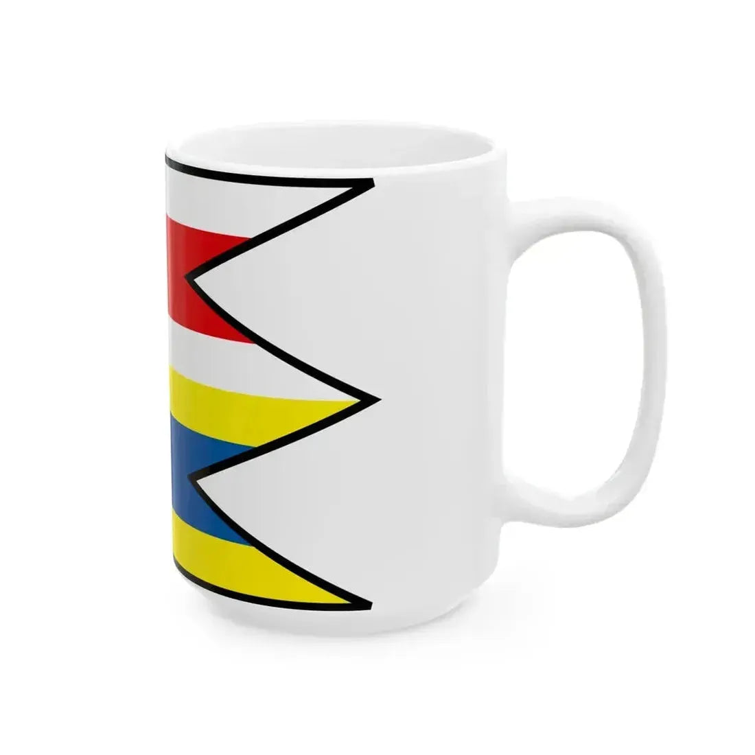 Bezovce Sobrance Flag (Slovakia) White Coffee Mug - Go Mug Yourself