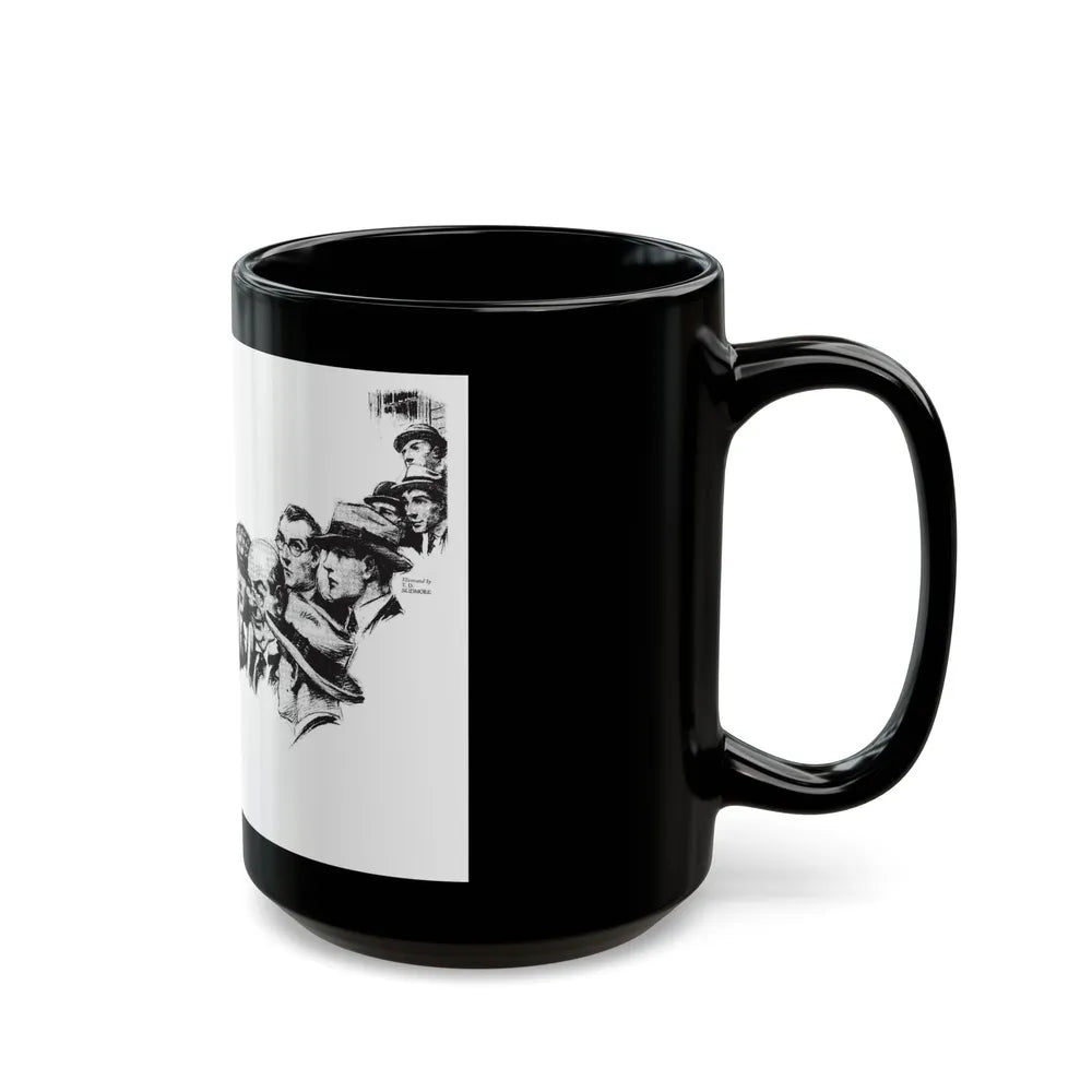 Free, White and Female (6), Collier's, March 24, 1928 - Black Coffee Mug-Go Mug Yourself