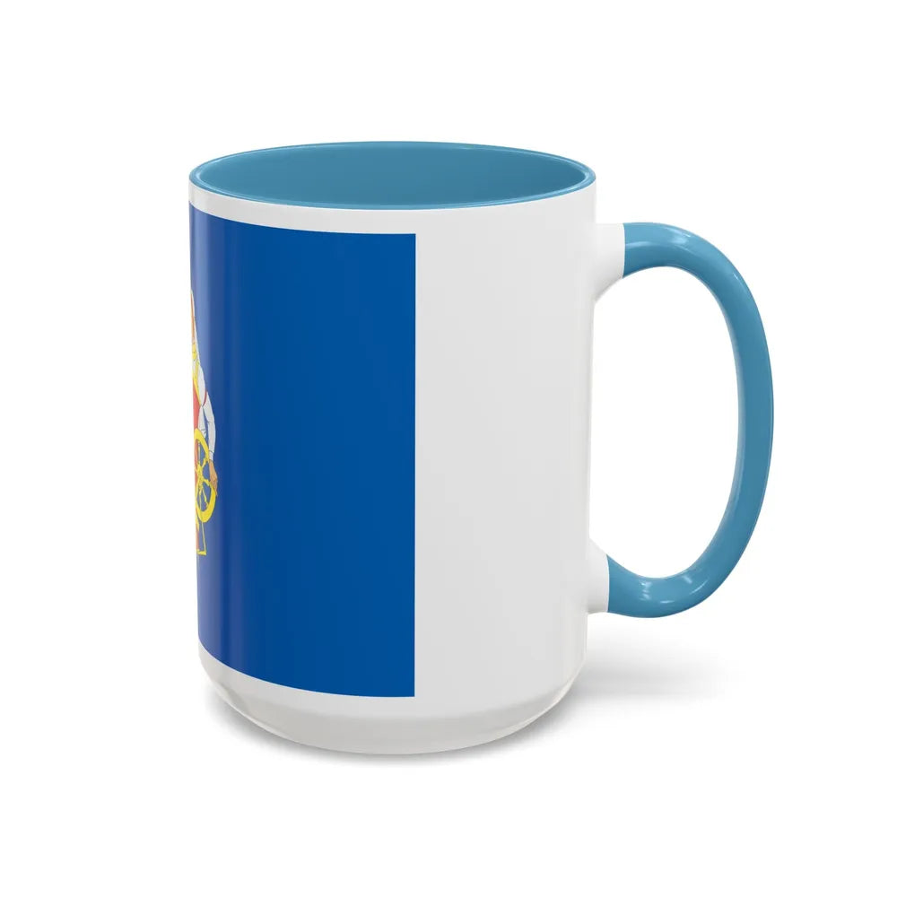 Flag of Ivanovo Russia - Accent Coffee Mug-Go Mug Yourself