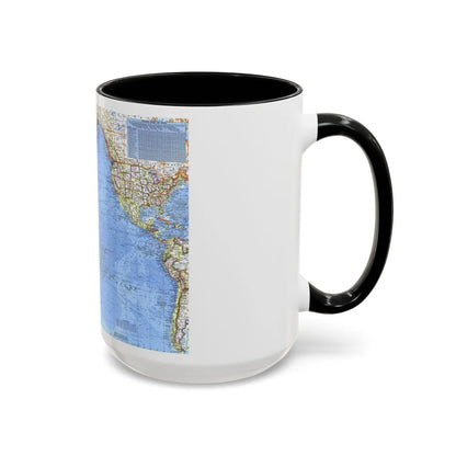 Pacific Ocean (1969) (Map) Accent Coffee Mug-Go Mug Yourself