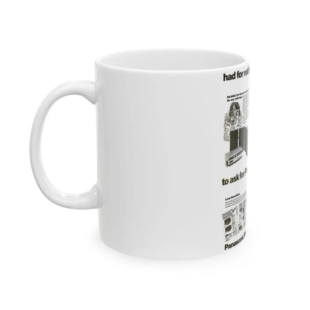 Panasonic 1974 (Music Poster) White Coffee Mug-Go Mug Yourself