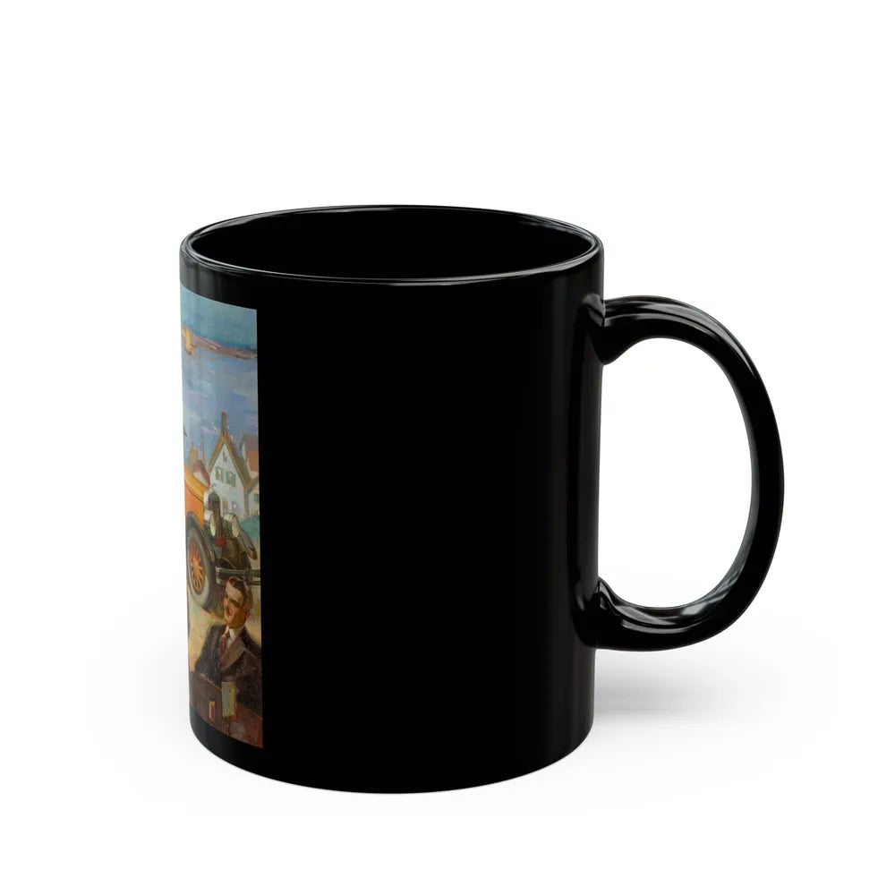 Car advertisement - Black Coffee Mug-Go Mug Yourself