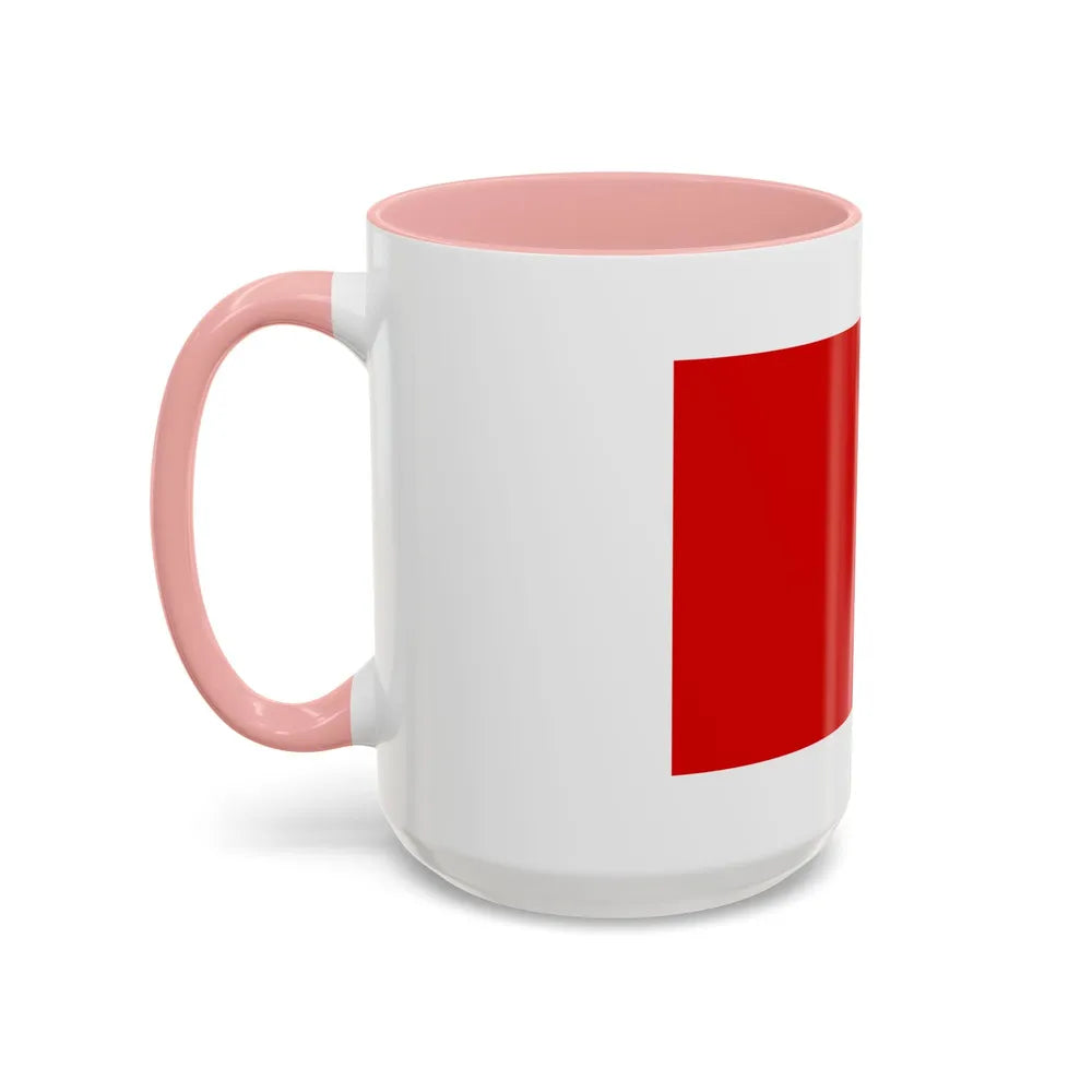 Flag of Chieti Italy - Accent Coffee Mug-Go Mug Yourself