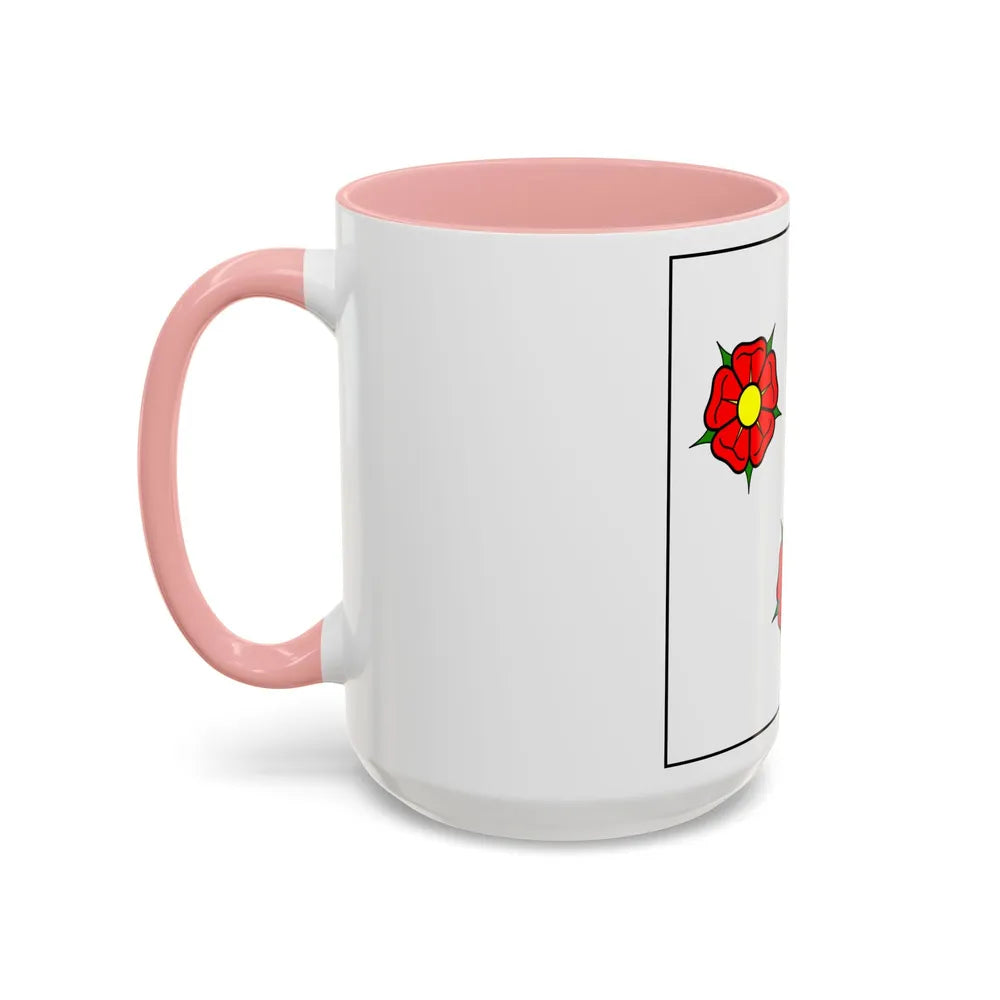 Flag of Autafond Switzerland - Accent Coffee Mug-Go Mug Yourself