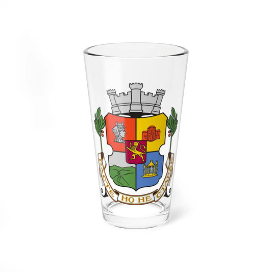 BG Sofia coa (Bulgaria) (Coat of Arms) Pint Glass 16oz 16oz - Go Mug Yourself