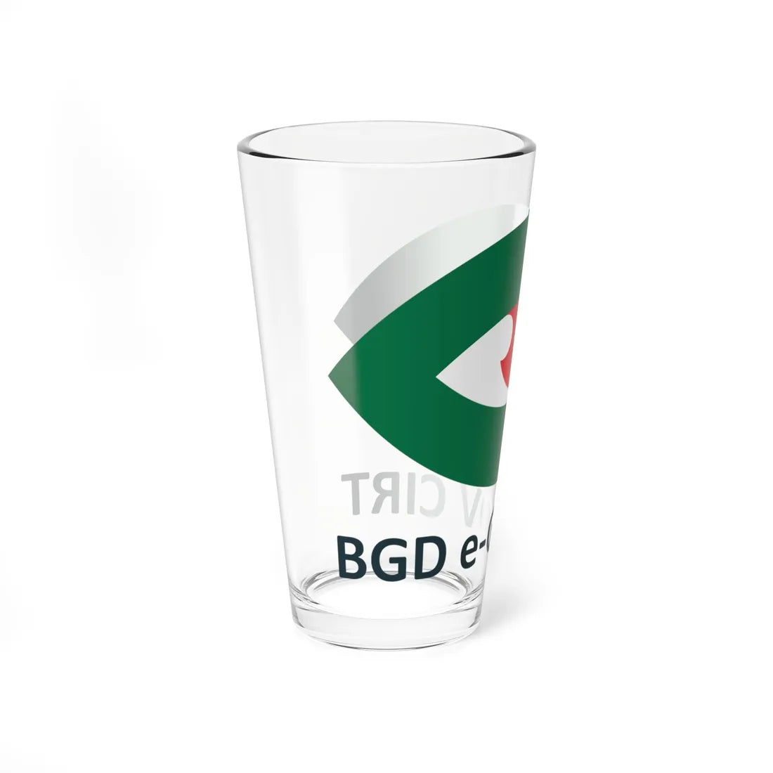 BGD e-Gov CIRT Emblem (Bangladesh) (Coat of Arms) Pint Glass 16oz - Go Mug Yourself