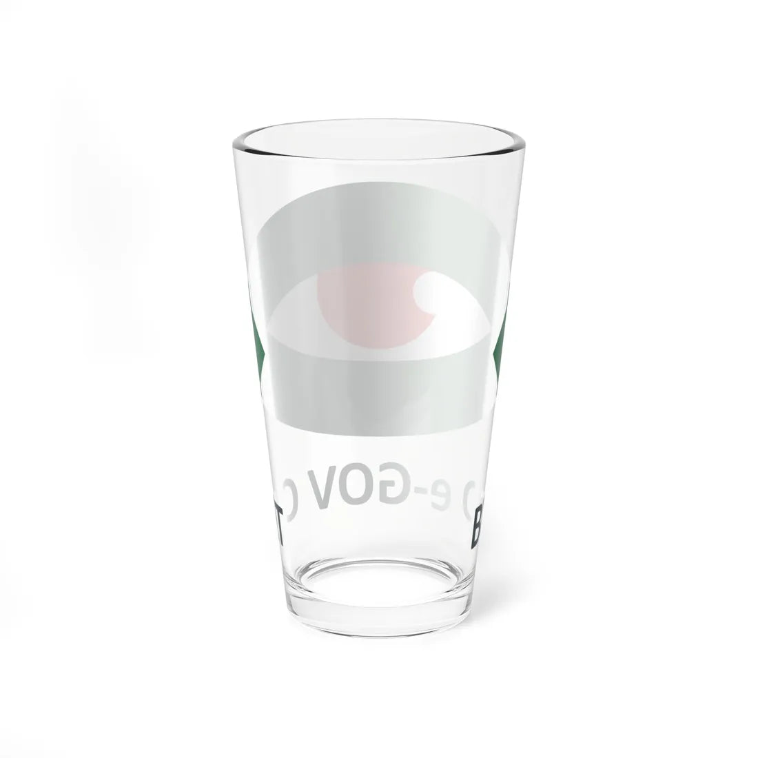 BGD e-Gov CIRT Emblem (Bangladesh) (Coat of Arms) Pint Glass 16oz - Go Mug Yourself