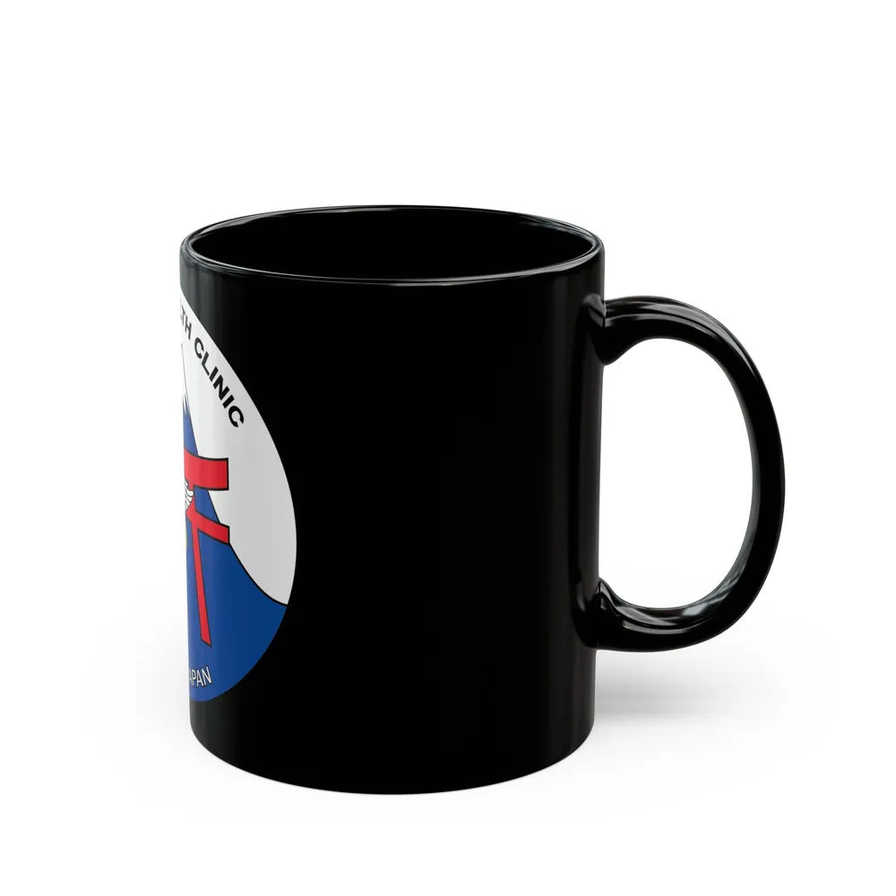 BHC Atsugi Japan (U.S. Navy) Black Coffee Mug-Go Mug Yourself