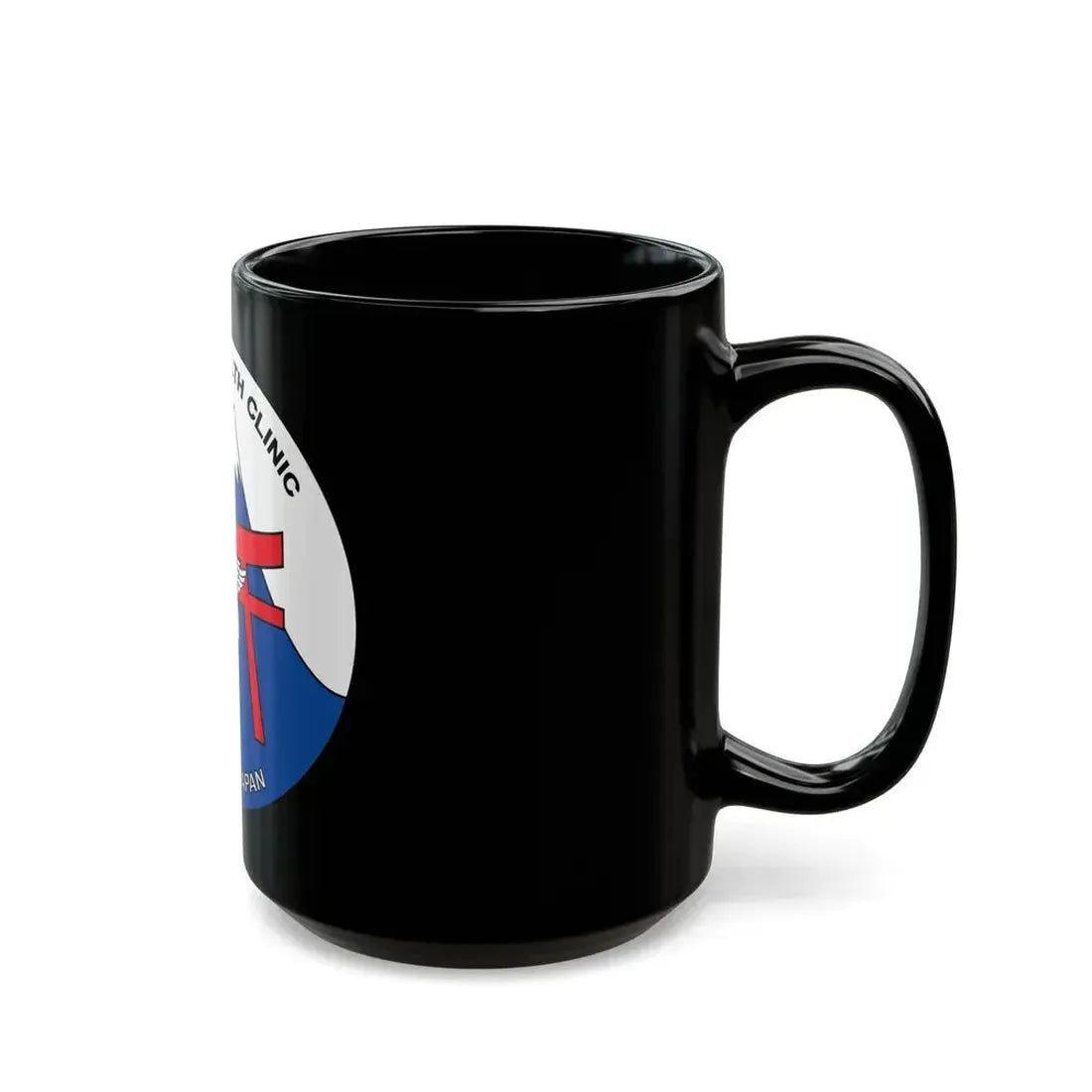 BHC Atsugi Japan (U.S. Navy) Black Coffee Mug - Go Mug Yourself