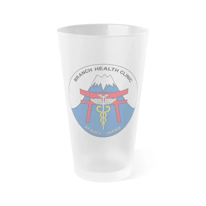 BHC Atsugi Japan (U.S. Navy) Frosted Pint Glass 16oz Default Title - Go Mug Yourself