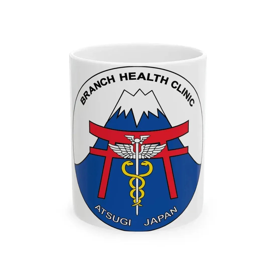 BHC Atsugi Japan (U.S. Navy) White Coffee Mug 11oz - Go Mug Yourself