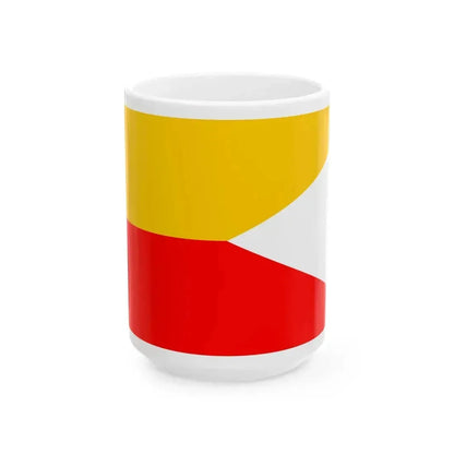 Bhor flag (India) White Coffee Mug 15oz - Go Mug Yourself
