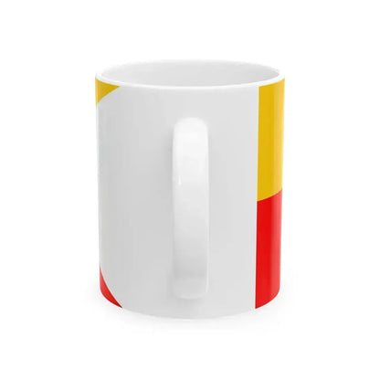 Bhor flag (India) White Coffee Mug - Go Mug Yourself