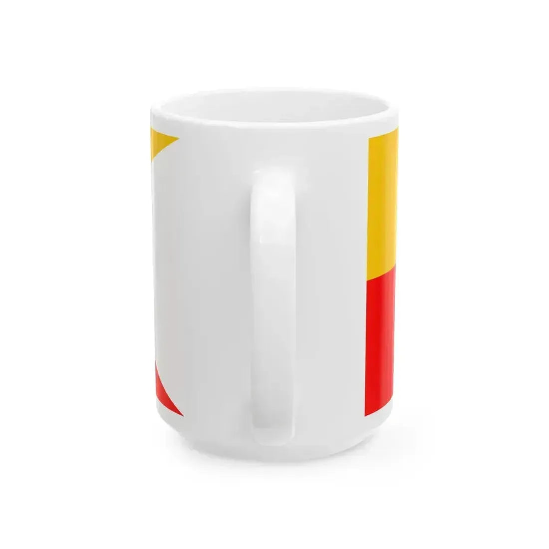 Bhor flag (India) White Coffee Mug - Go Mug Yourself