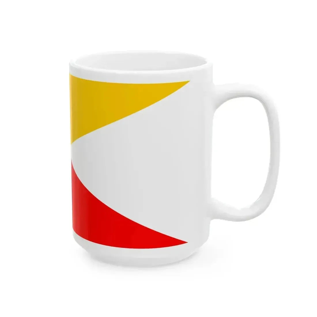 Bhor flag (India) White Coffee Mug - Go Mug Yourself