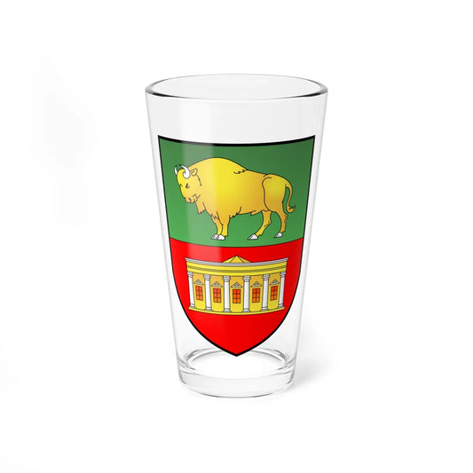 BIA Świsłocz COA (Belarus) (Coat of Arms) Pint Glass 16oz 16oz - Go Mug Yourself
