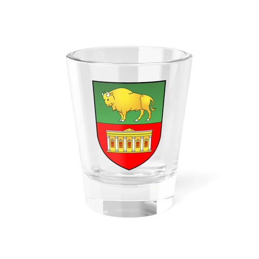 BIA Świsłocz COA (Belarus) (Coat of Arms) Shot Glass 1.5oz 1.5oz - Go Mug Yourself