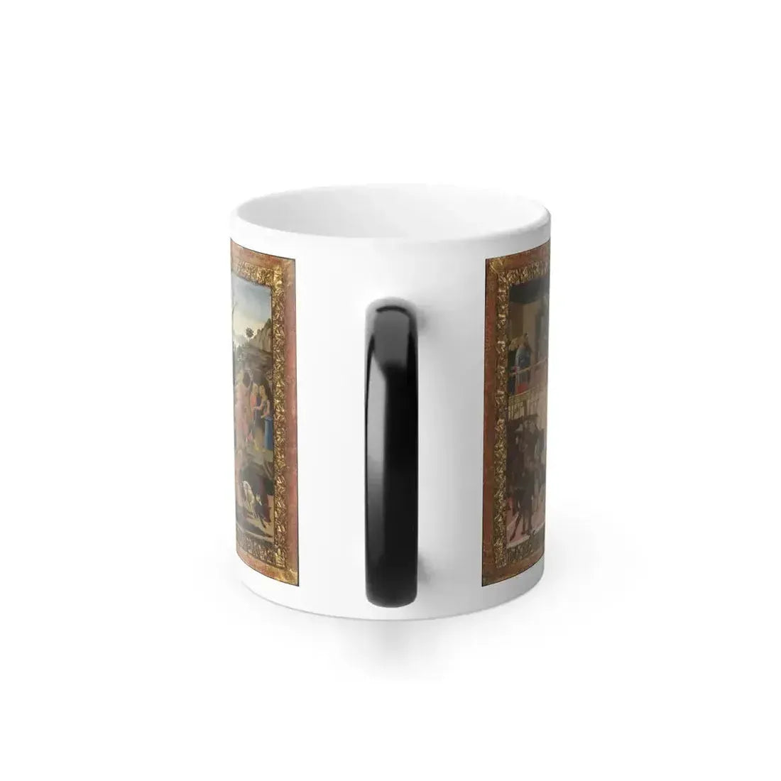 Biagio d'Antonio (%3f-1516) and Jacopo del Sellaio (c1441-1493) Scenes from the Story of the Argonauts -0 - Color Changing Mug 11oz - Go Mug Yourself