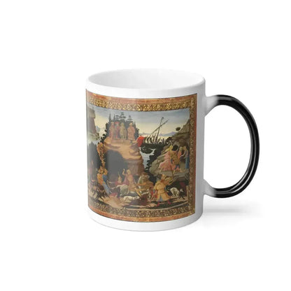 Biagio d'Antonio (%3f-1516) and Jacopo del Sellaio (c1441-1493) Scenes from the Story of the Argonauts -0 - Color Changing Mug 11oz - Go Mug Yourself