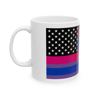 BiAmerica (United States) White Coffee Mug - Go Mug Yourself